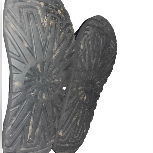 UGG Tasman 2 black leather Slipper/clogs - Picture 7 of 8